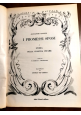 I PROMESSI SPOSI E STORIA DELLA COLONNA INFAME di Manzoni  Libro De Chirico 1964