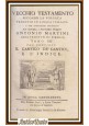 esaurito - IL CANTICO DEI CANTICI e l'indice 1786 Bibbia antica Monsignor Martini Libro