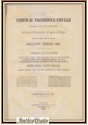 IL CODICE DI PROCEDURA PENALE illustrato giurisprudenza di Isidoro Mel 1879