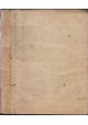 IL CORRIER LETTERARIO tomo II per l'anno 1766 Antonio Graziosi Libro Antico