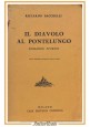 esaurito - IL DIAVOLO AL PONTELUNGO di Riccardo Bacchelli 1939 Ceschina Libro romanzo