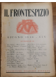 IL FRONTESPIZIO giugno 1936 Rivista letteratura Bargellini Giordani Branca Cambi