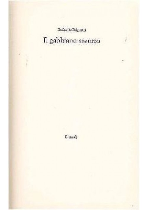 IL GABBIANO AZZURRO di Raffaello Brignetti 1967 Einaudi  III edizione