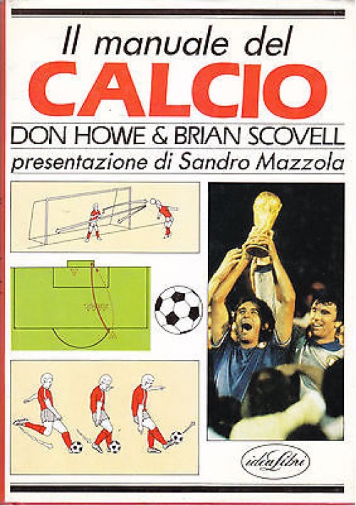 IL MANUALE DEL CALCIO  di Don Howe e Brian Scovell 1989  Idea Libri Editore 