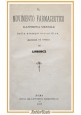IL MOVIMENTO FARMACEUTICO 1886 annata completa libro antico farmacia medicina