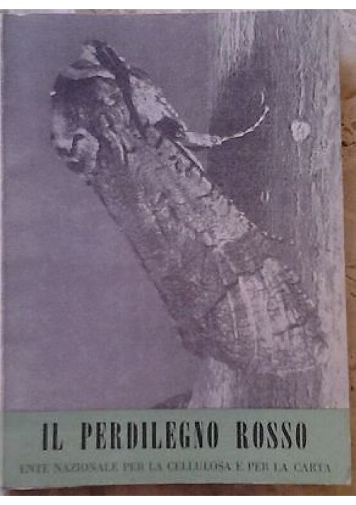 IL PERDILEGNO ROSSO  ente nazionale per la cellulosa e per la carta 1957