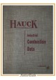 INDUSTRIAL COMBUSTION DATA a handbook 1953 Hauck libro operating combustion