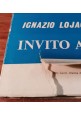 INVITO ALLA VOGA di Ignazio Lojacono 1964 Resta libro canottaggio sport