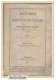 ISTITUZIONI DI DIRITTO CIVILE ITALIANO libro I volume II delle persone Pacifici Mazzoni