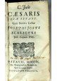 JULII CAESARIS QUAE EXTANT cum notitia Galliae di Giuseppe Scaligero 1709 libro