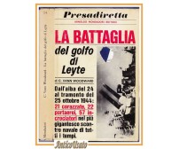 LA BATTAGLIA DEL GOLFO DI LEYTE di  Vann Woodward 1967 Mondadori libro guerra