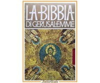 LA BIBBIA DI GERUSALEMME 1989 Edizioni Dehoniane libro chiesa cristiana religion