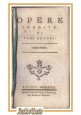LA BOCCOLECA DE VERGILIO ED AUTRE PPOESIE 1789 Libro Opere inedite Vari autori