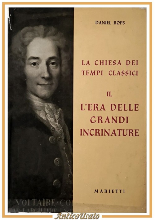 LA CHIESA DEI TEMPI CLASSICI di Daniel Rops Volume V Tomo 2 1971 Marietti Libro