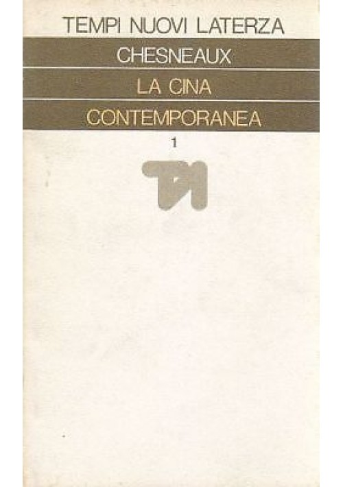 LA CINA CONTEMPORANEA OPERA COMPLETA IN 2 VOLUMI di Jean Chesneaux  1975