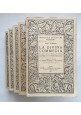 LA DIVINA COMMEDIA di Karl Vossler 4 volumi 1909 1927 Laterza Libri opera