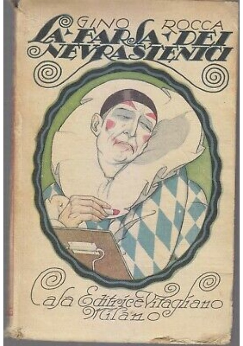 LA FARSA DEI NEVRASTENICI di Gino Rocca 1920 casa editrice Vitagliano 