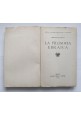 LA FILOSOFIA EBRAICA di Ermenegildo Bertola 1947 Fratelli Bocca libro