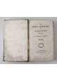 LA FRUSTA LETTERARIA DI ARISTARCO SCANNABUE Giuseppe Baretti 3 Volumi 1840 Libro