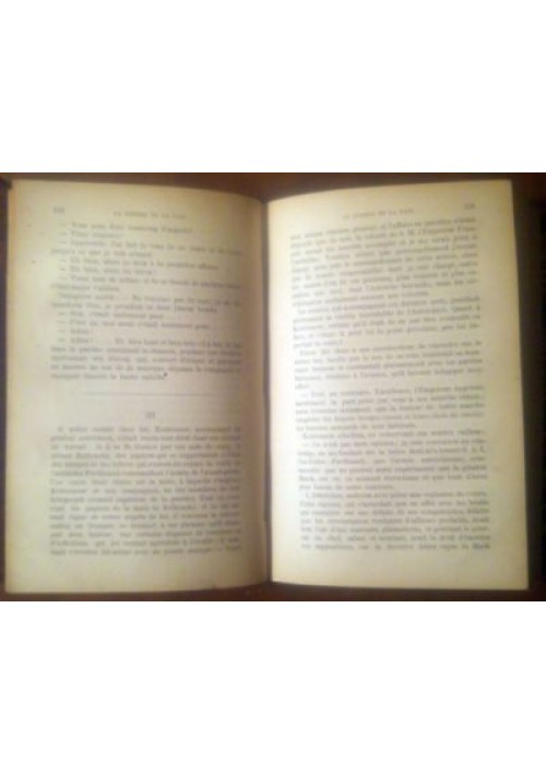 La Guerre Et La Paix volume priimo di Leone Tolstoj 1879 I traduzione assoluta Hachette 