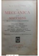 LA MECCANICA E LE MACCHINE NELLA SCUOLA NELL'INDUSTRIA 3 Volumi di Contaldi 1922
