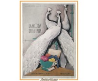 LA MODA DELLA LANA Novembre 1933 Lanificio Rossi rivista giornale vintage