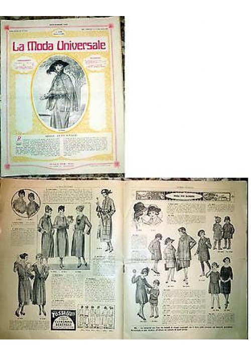 La Moda Universale anno XX n. 11 novembre 1921 