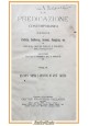 LA PREDICAZIONE CONTEMPORANEA volume 2 misteri Gesù Cristo 1903 Vallardi Libro