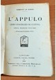 ESAURITO  - L'APPULO di Saverio La Sorsa libro sussidiario cultura pugliese 1925 scolastico