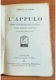 ESAURITO - L'APPULO di Saverio La Sorsa libro sussidiario cultura pugliese 1925 scolastico