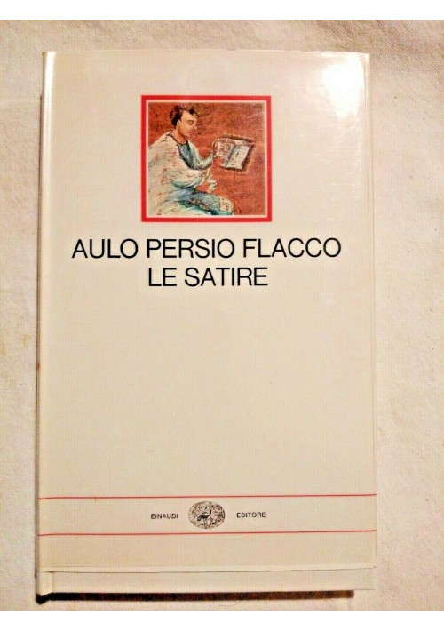 ESAURITO - LE SATIRE di Aulo Persio Flacco 1971 Einaudi i Millenni cofanetto libro usato