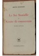 LE SEI STORIELLE E GENTE DI CONOSCENZA Bruno Cicognani 1942 Garzanti libro