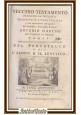 L'ESODO E IL LEVITICO Pentateuco 1784 Bibbia antica Monsignor Martini Libro