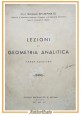LEZIONI DI GEOMETRIA ANALITICA Nicolò Spampinato 1943 Circolo Matematico Libro
