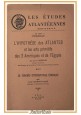 L'HYPOTHESE DES ATLANTES ET LES ARTS PRIMITIFS DES 2 AMERIQUES di L Germain 1929