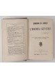 L'IDIOMA GENTILE di Edmondo De Amicis 1907 Fratelli Treves Libro Vintage