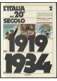 L'ITALIA DEL 20° SECOLO Denis Mack Smith 1977 Rizzoli 4 volumi completa *
