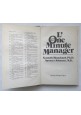 ESAURITO - L'ONE MINUTE MANAGER di Blanchard Johnson 1999 Sperling Kupfer libro management