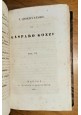 ESAURITO - L'OSSERVATORE di Gasparo Gozzi volumi 5 6 libro antico Marotta Vansspandoch 1831