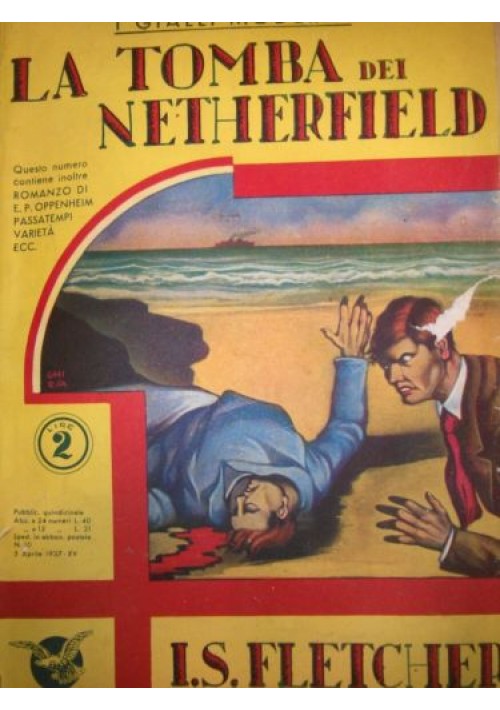 La tomba dei Netherfield di L S Fletcher 1937 casa editrice impero
