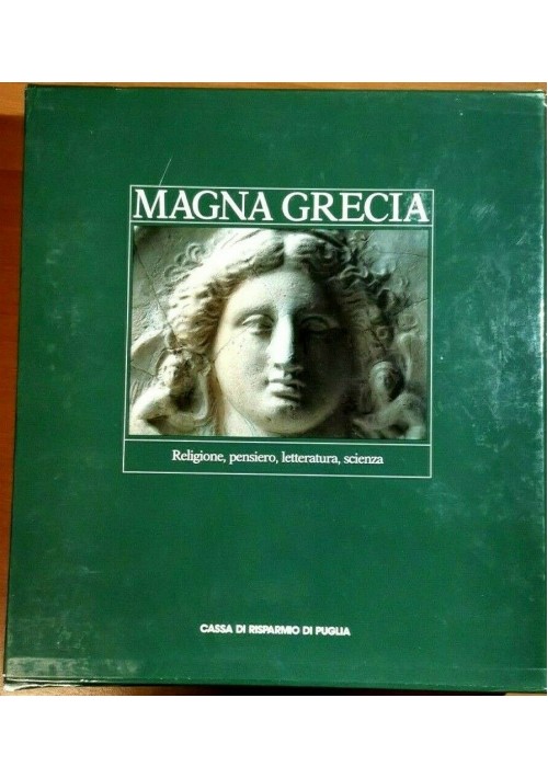 MAGNA GRECIA RELIGIONE PENSIERO LETTERATURA SCIENZA 1988 Electa  libro Puglia