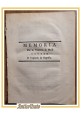 MEMORIA PER LO VESCOVO DI MELFI CONTRO IL CAPITOLO DI RAPOLLA 1803 libro antico