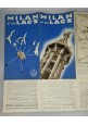 MILAN ET SES LACS 1935 Depliant Turistico Illustrato brochure vintage fascismo