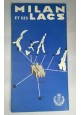 MILAN ET SES LACS 1935 Depliant Turistico Illustrato brochure vintage fascismo