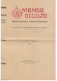 MONDO OCCULTO rivista iniziatica esoterico spiritica ANNATA COMPLETA 1922