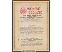 MONDO OCCULTO rivista iniziatica esoterico spiritica novembre 1927 Mirabelli