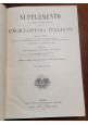 NUOVA ENCICLOPEDIA ITALIANA di Gerolamo Boccardo 1875 COMPLETA 31 volumi libro