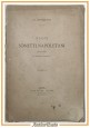 ESAURITO - NUOVI SONETTI NAPOLETANI di Fiordelisi 1886 Pierro Libro Antico Poesia Dialetto