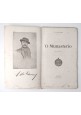 'O MUNASTERIO Di Giacomo Collezione Minima 1891 Luigi Pierro Libro Antico Poesia