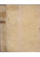 OPERE DI CORNELIO TACITO tomo 2 tradotte da Davanzati 1790 Remondini libro antic